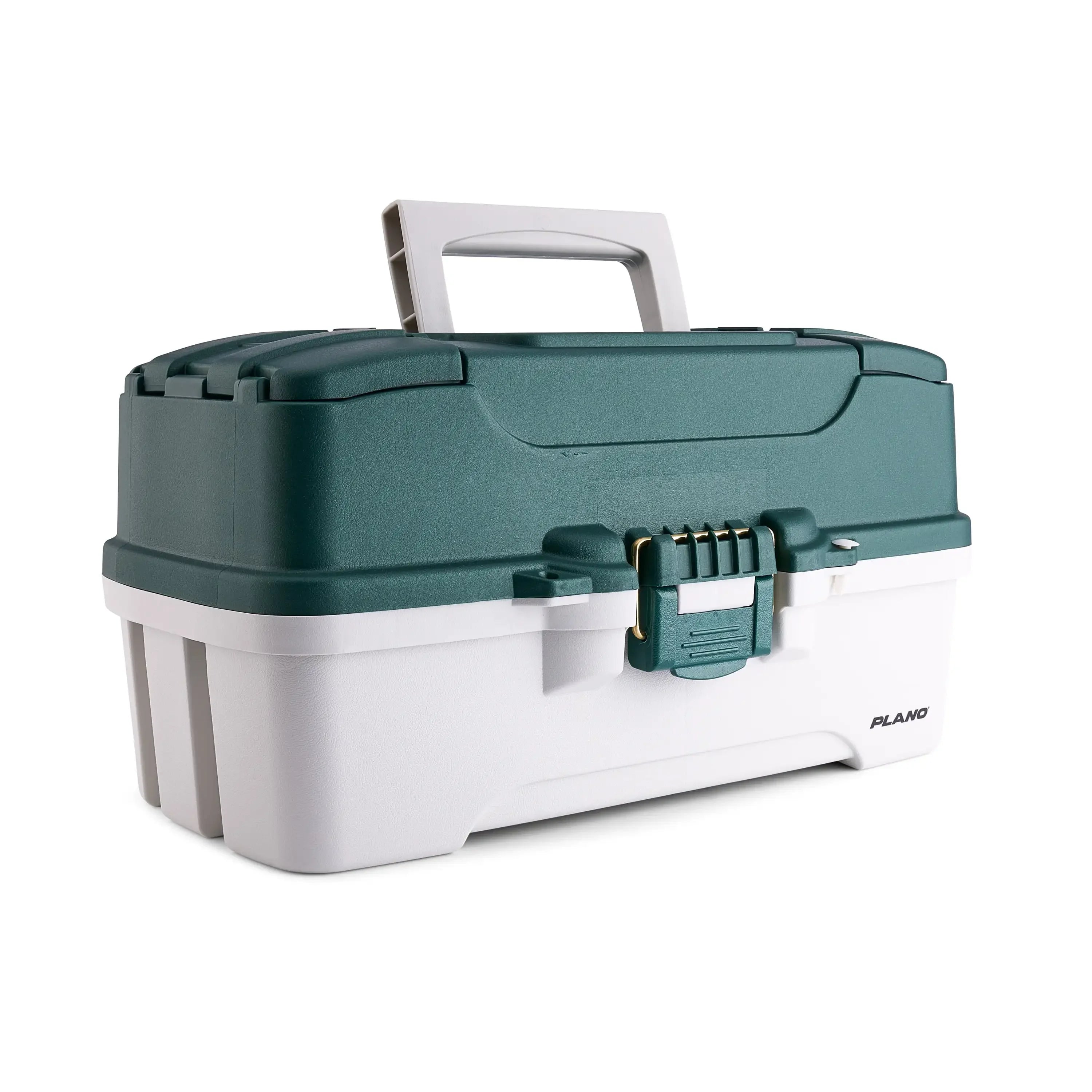 badger 3 drawer fishing seat box Plano Three Tray Flipsider Tackle and top access compartments Fish Fighter Guide Series Boat