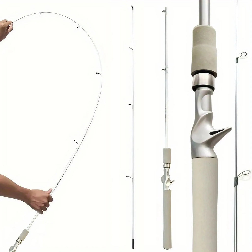 Fiberglass Fishing Rod – 180cm White