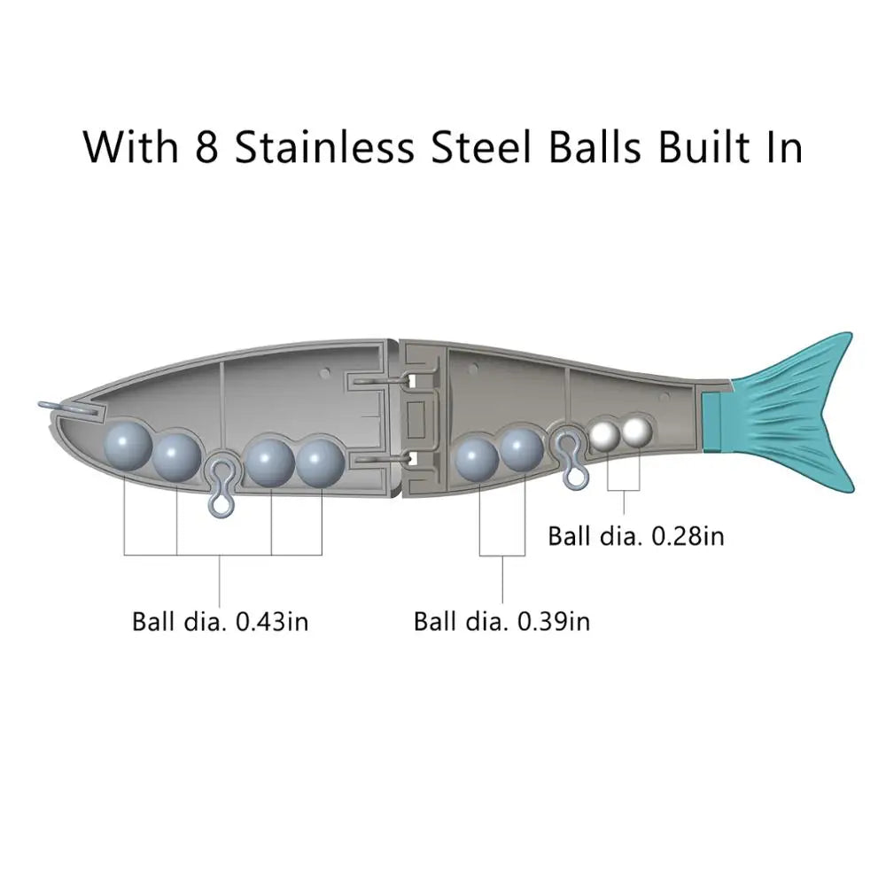 Bassdash Glide Swimbait – 7in