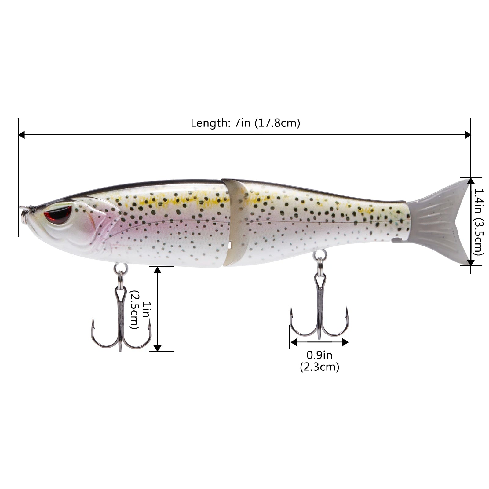 Bassdash Glide Swimbait – 7in