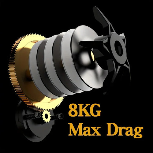 AK Water Drop Baitcasting Reel – 7.2:1