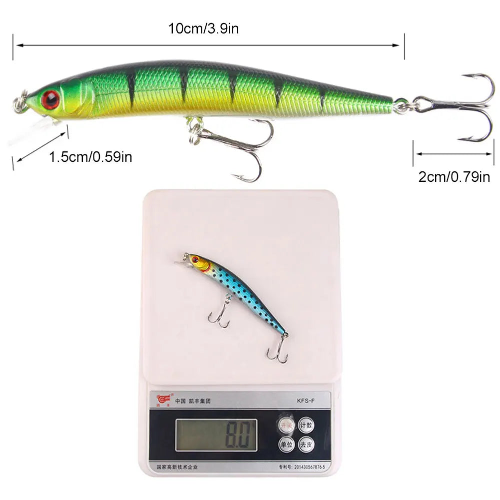 Wobbler Swimbait Lures – 10cm 8g (5pcs)