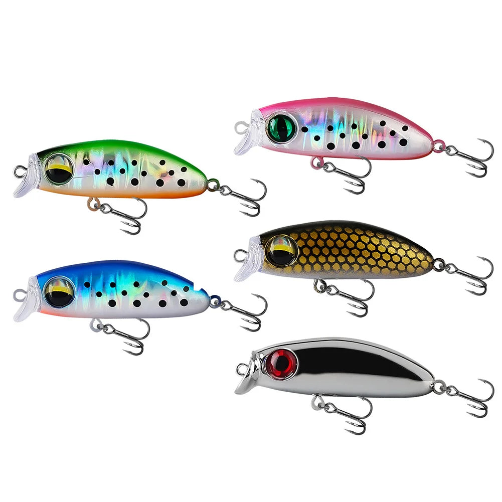 Mixed Minnow Lure Set – 5pcs