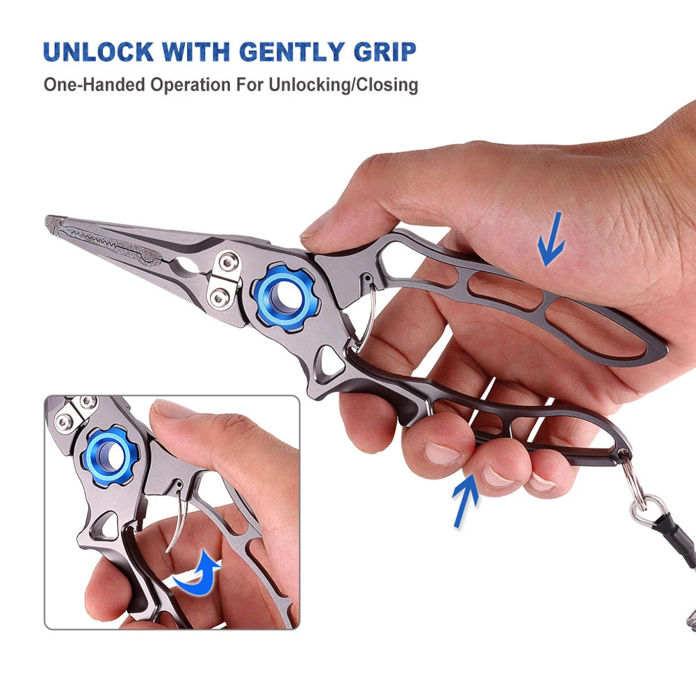 Aluminum Fishing Pliers Cutter