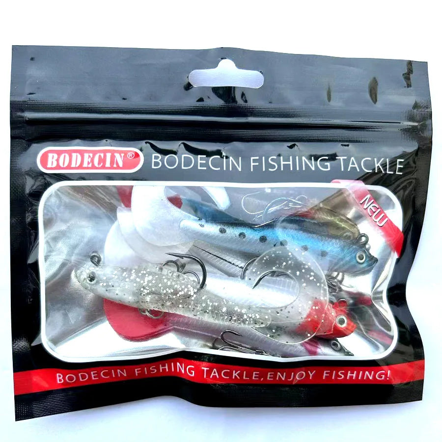 Soft Silicone Swimbait Set – 6pcs