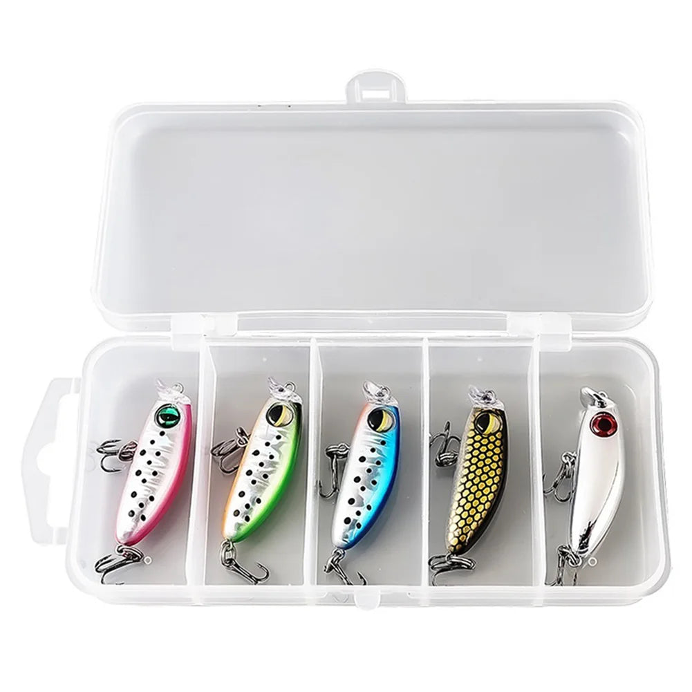 Mixed Minnow Lure Set – 5pcs