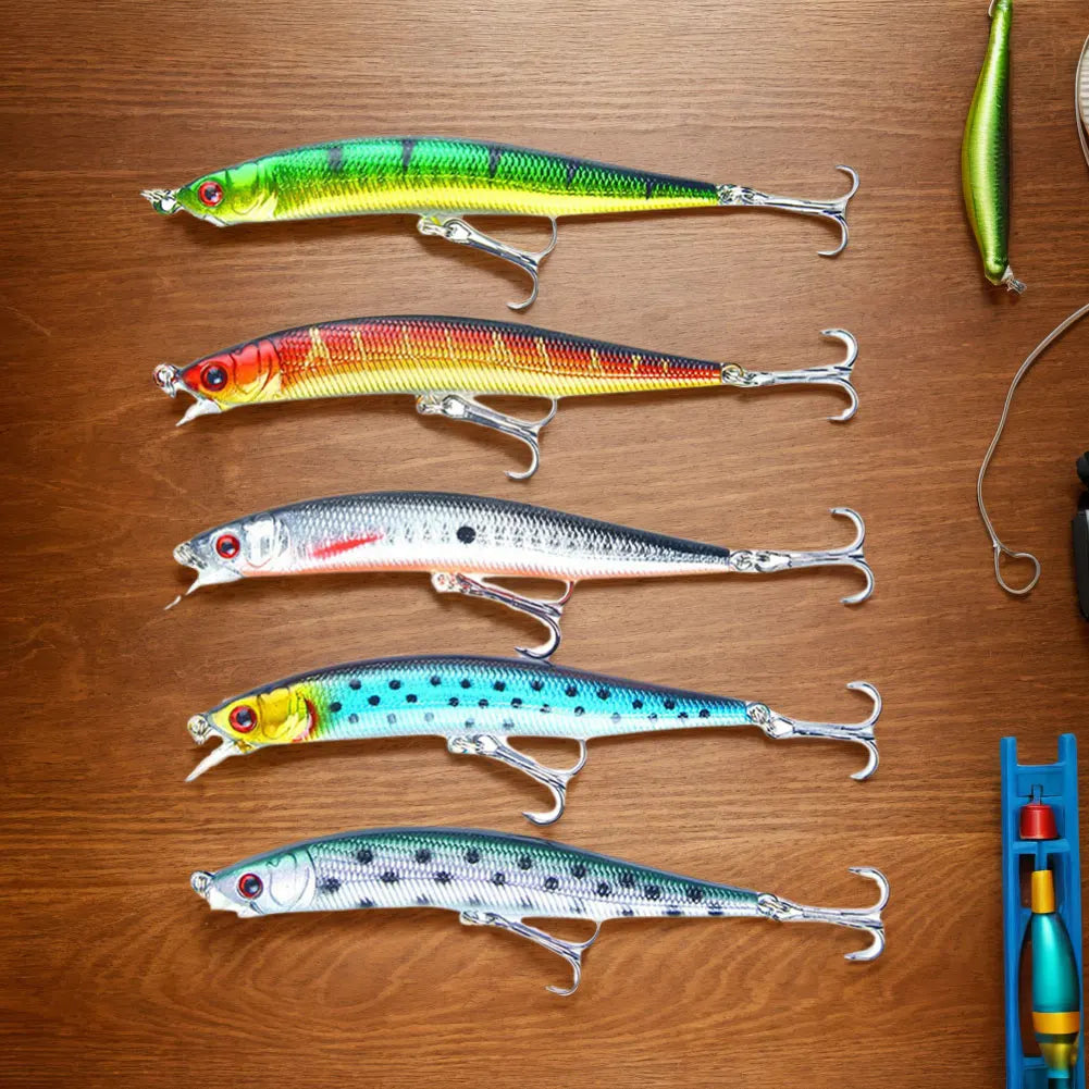 3D Eye Hard Fishing Lures – 10cm 8g (5pcs)