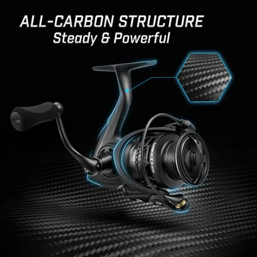 Carbon X II Spinning Reel – 22lb Drag