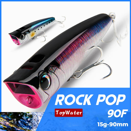 90mm Topwater Popper Lure – 15g