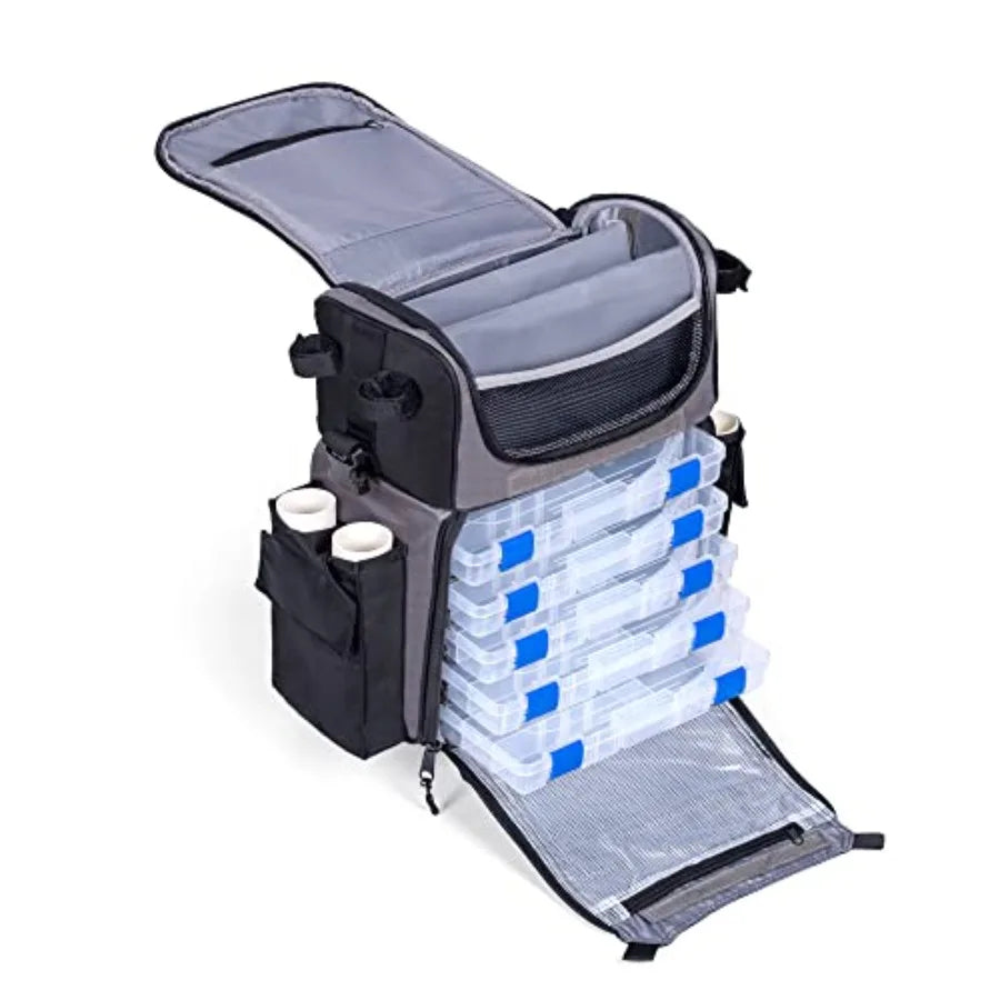 Rolling Fishing Tackle Backpack