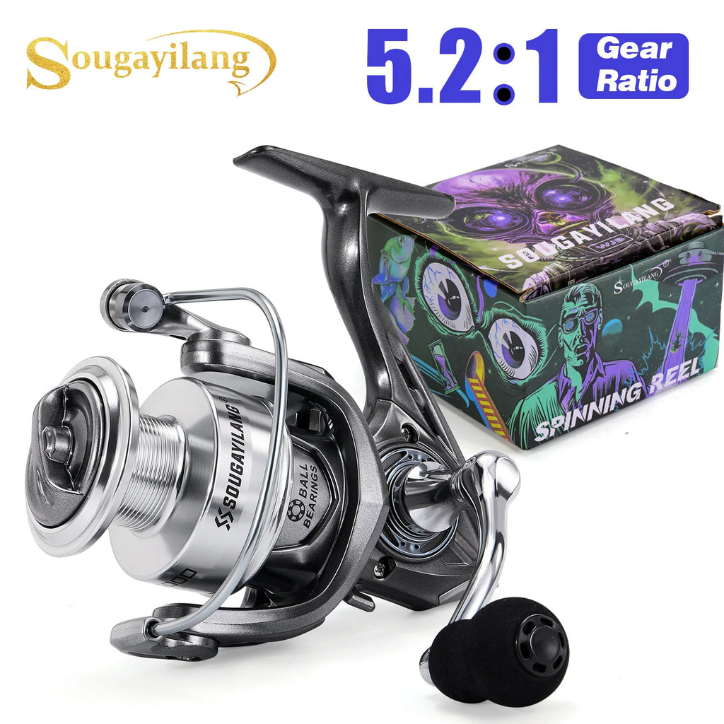 Sougayilang Alloy Handle Reel – 2000-4000