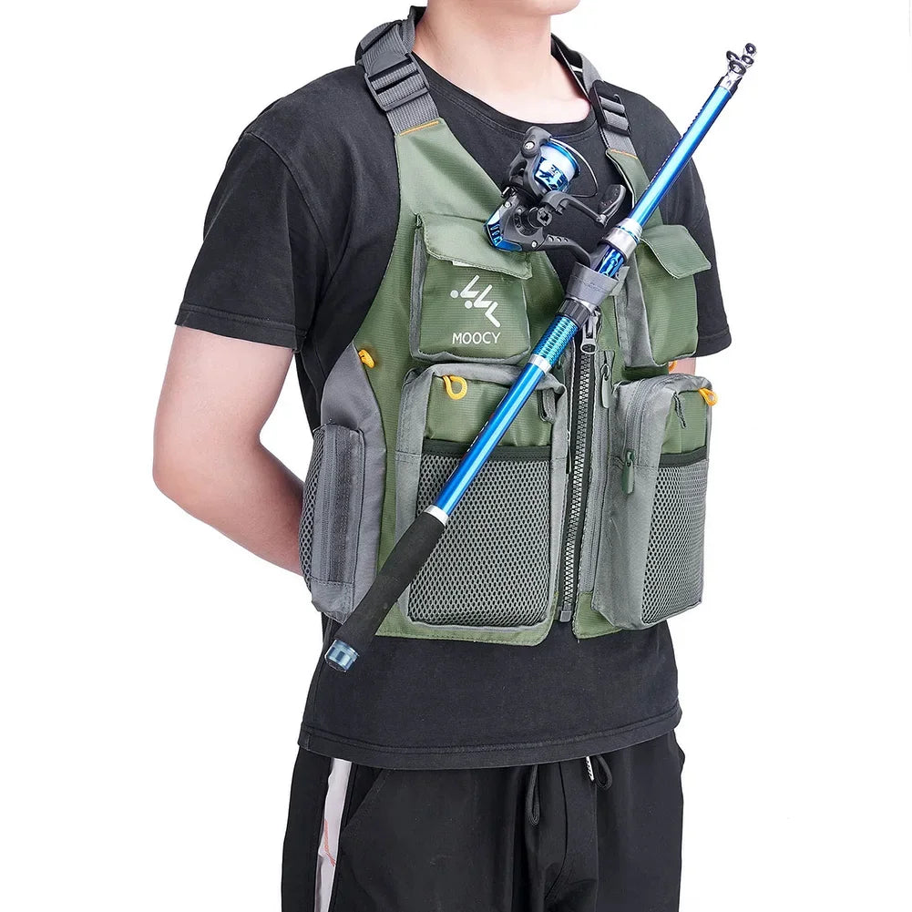 Breathable Mesh Fishing Vest