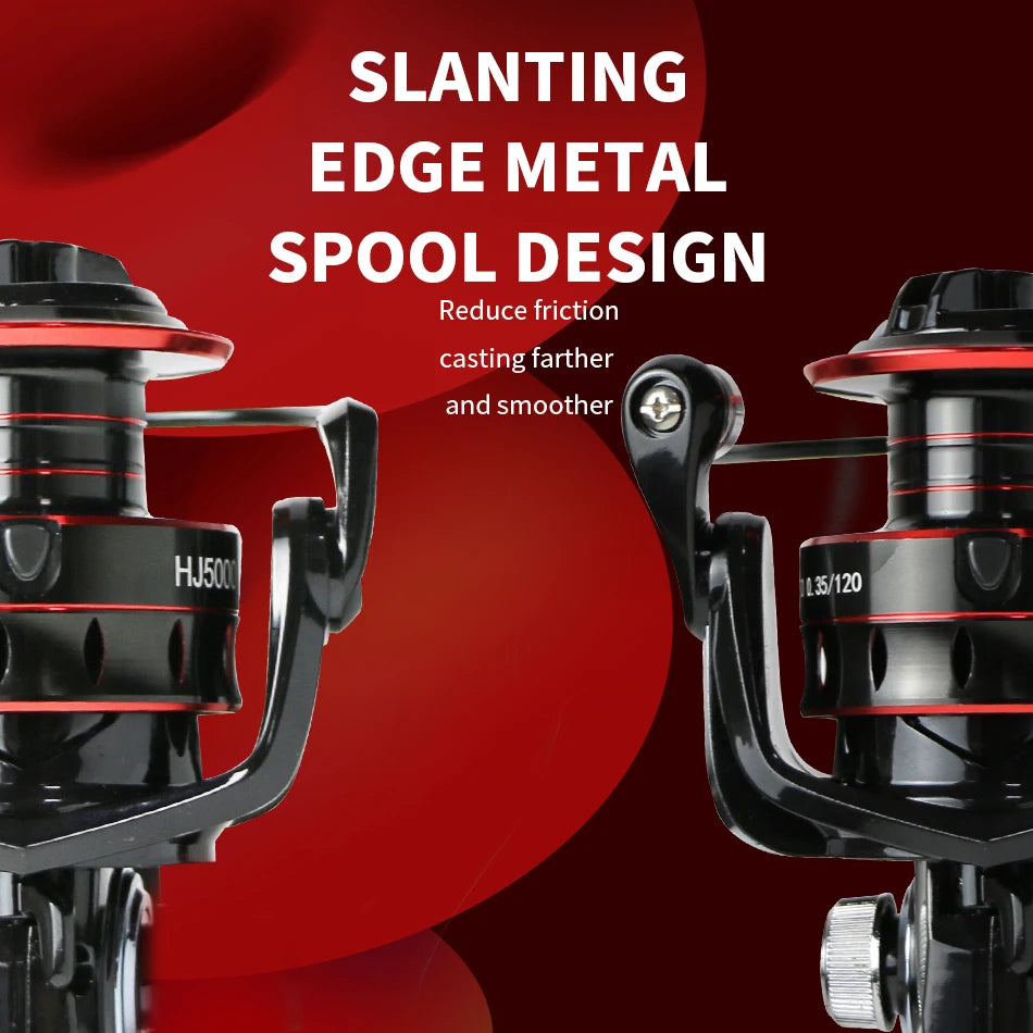 HJ High-Speed Metal Reel – 10kg Drag