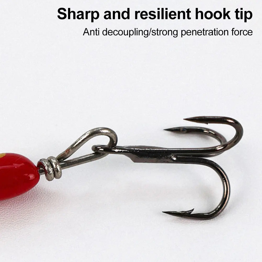 Metal Spinner Spoon Lures – 5pcs