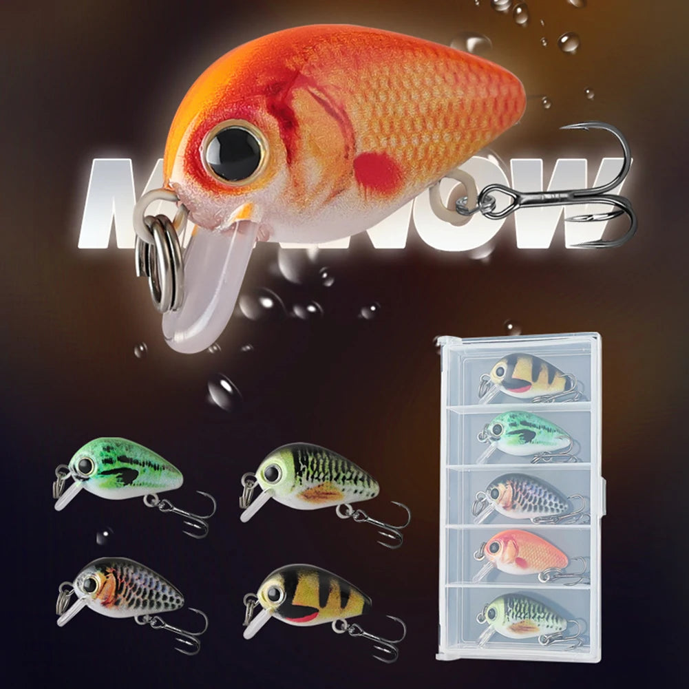 Mini Crankbait Lure Set – 30mm 2g