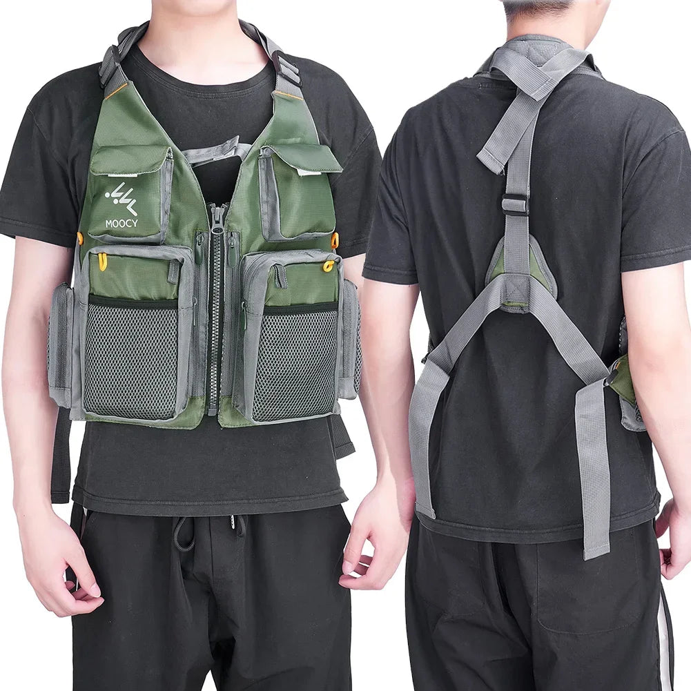 Breathable Mesh Fishing Vest