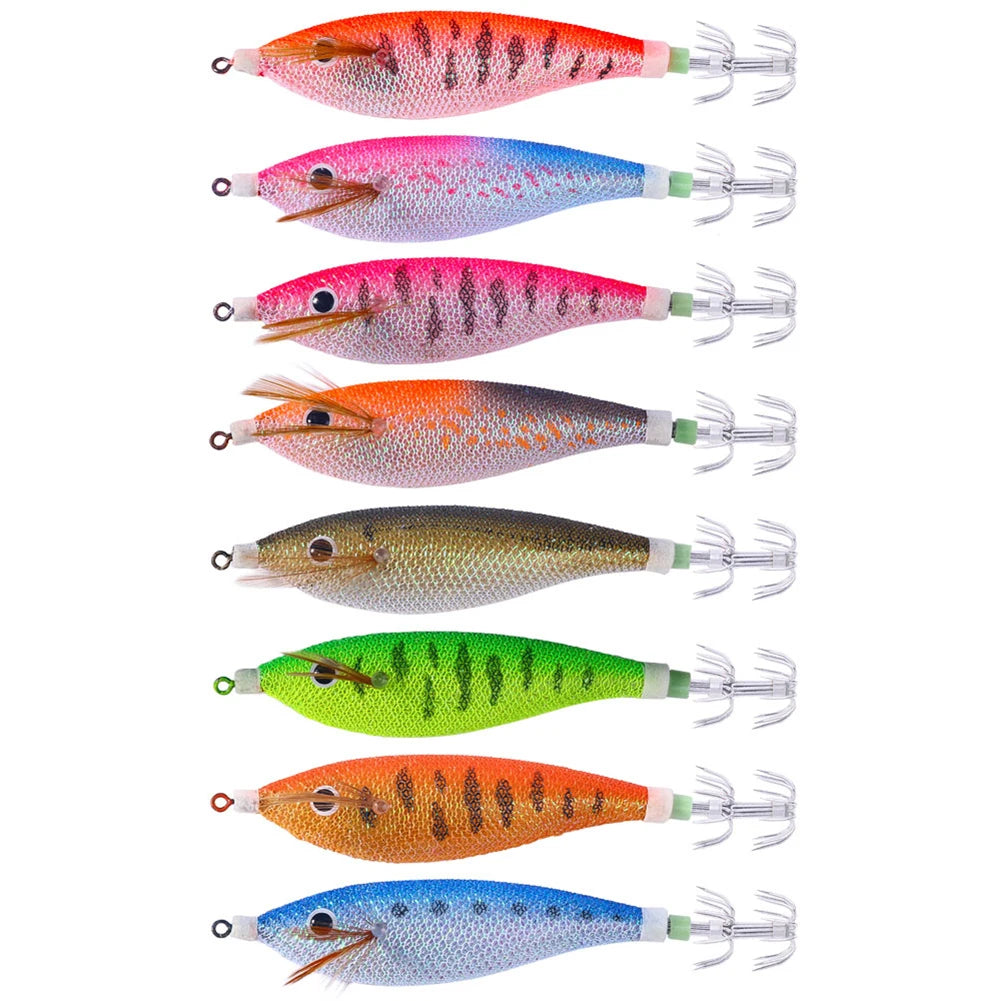 Glow Squid Trolling Lure – 11cm