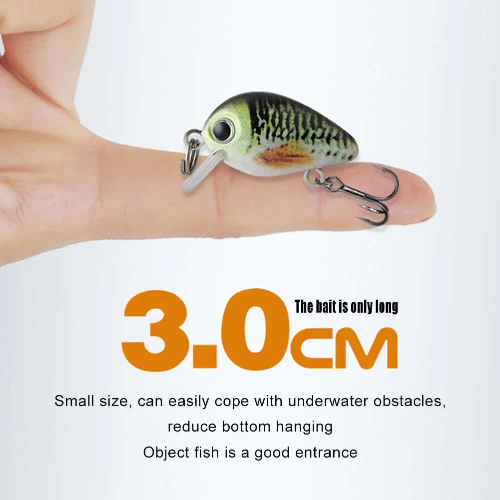 Mini Crankbait Lure Set – 30mm 2g
