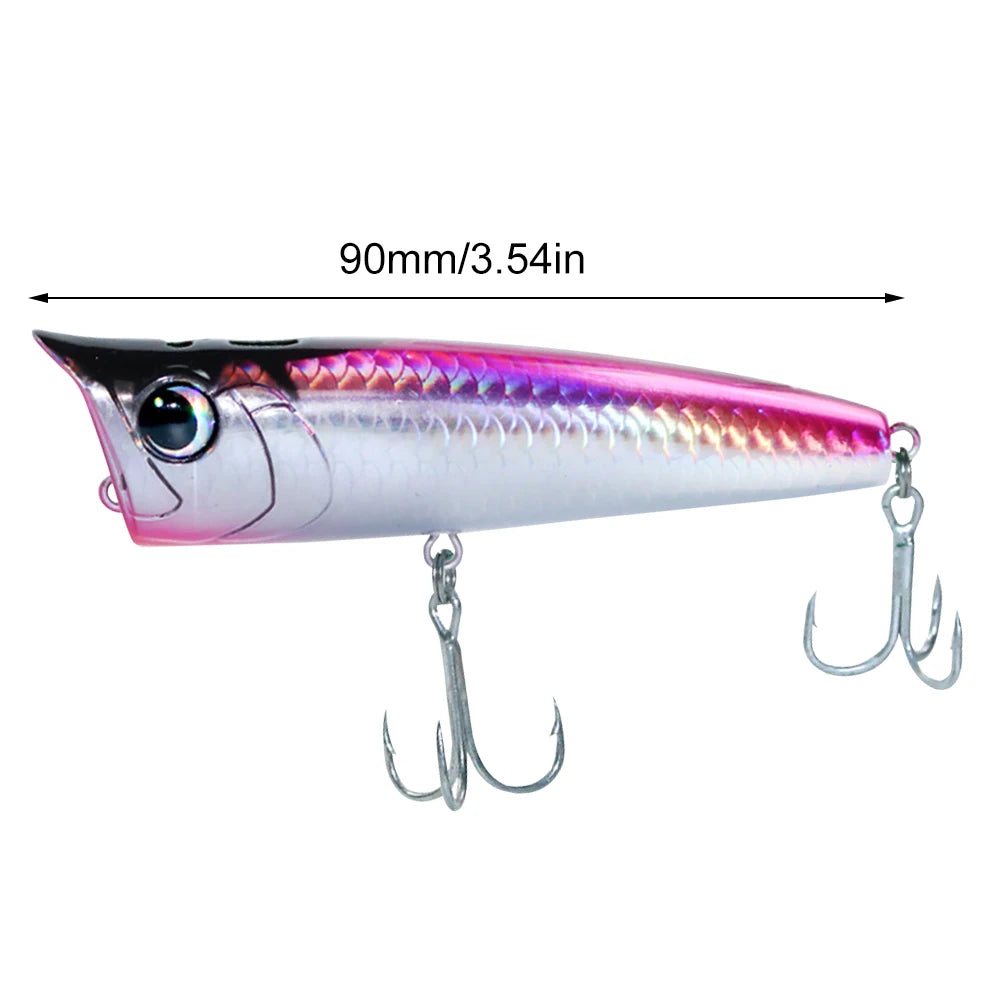 90mm Topwater Popper Lure – 15g