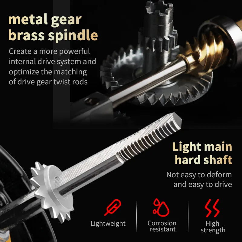 HE Series Dual-Handle Reel – 1000-7000