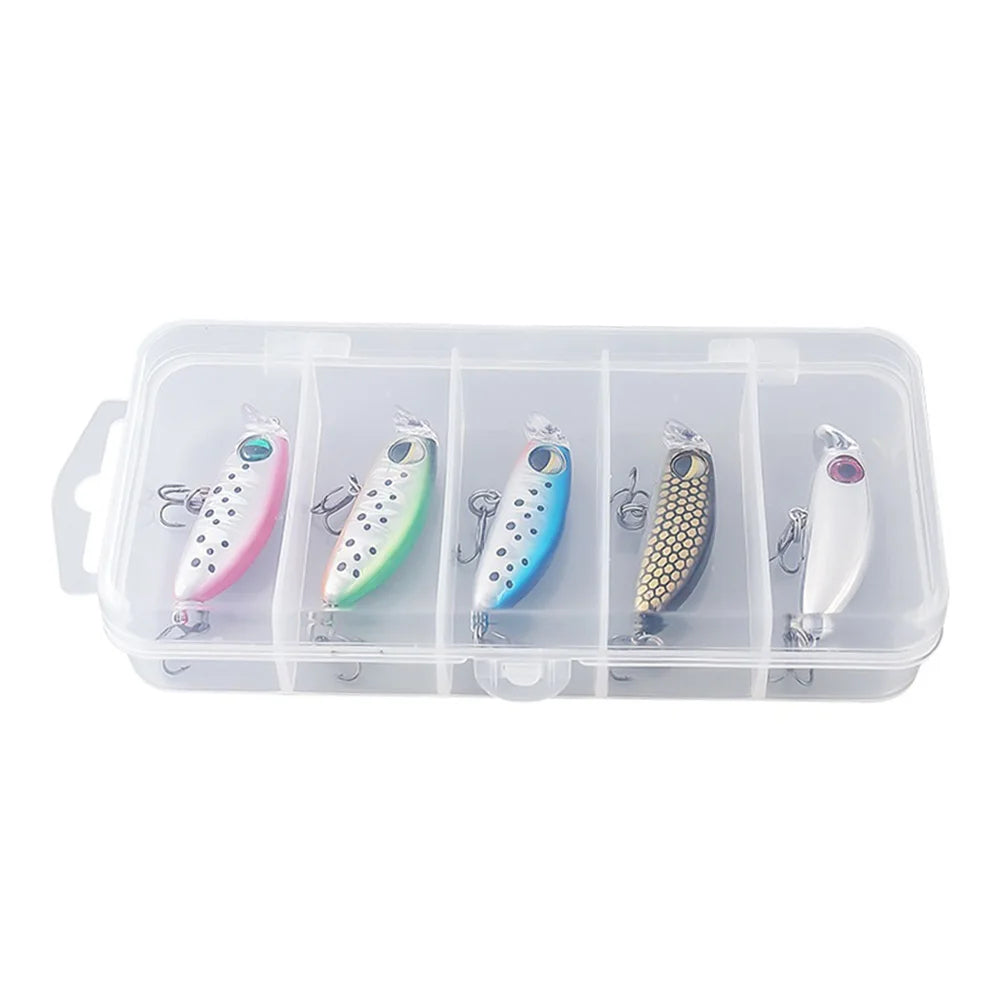 Mixed Minnow Lure Set – 5pcs