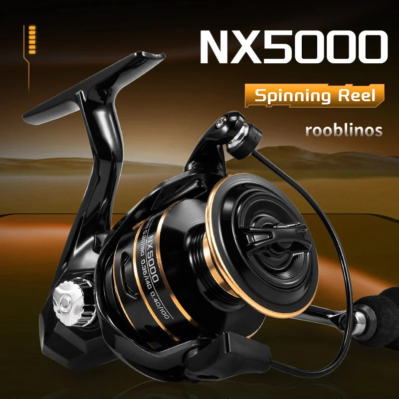 NX Metal Spinning Reel – 10kg Drag