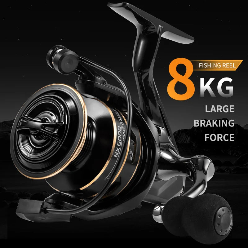 NX Metal Spinning Reel – 10kg Drag