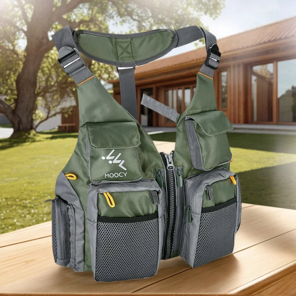 Breathable Mesh Fishing Vest