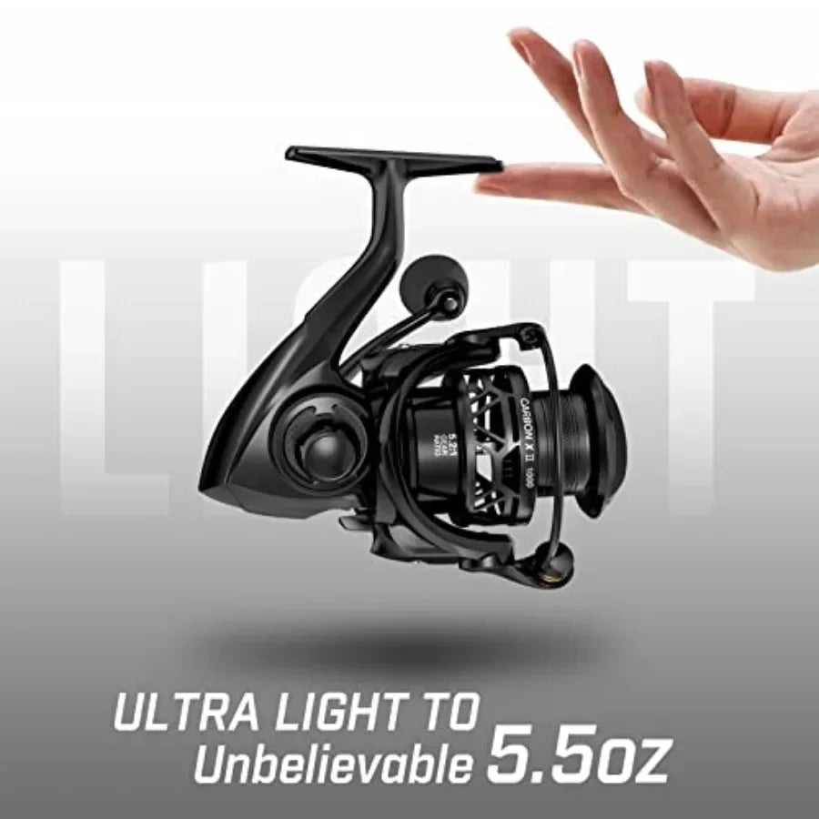 Carbon X II Spinning Reel – 22lb Drag