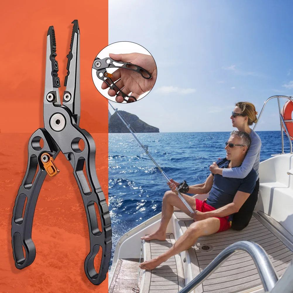 Titanium Fish Nose Pliers