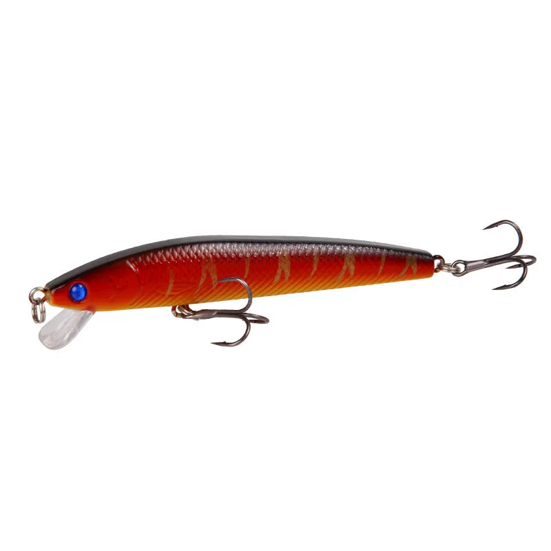 Long Tail Minnow Lure Set – 10pcs